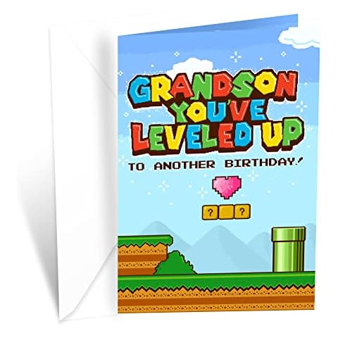 Prime Greetings Grandson Birthday Card Cover
