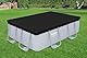 Bestway PVC-Abdeckplane 269 x 179 cm, schwarz, eckig