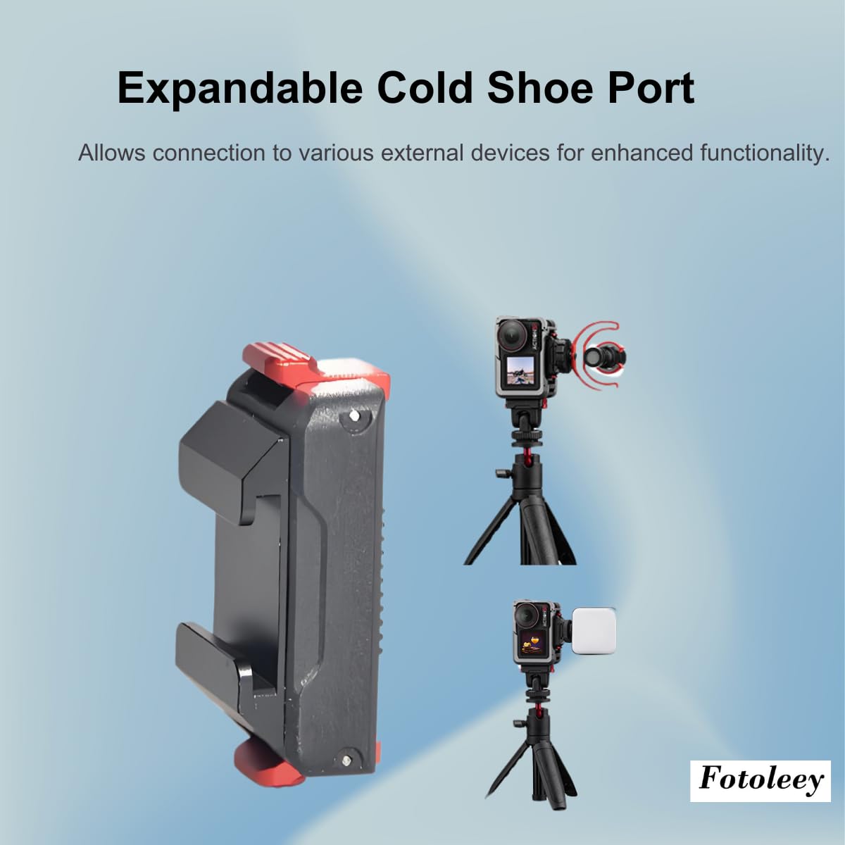 EJ.life Support Adaptateur Magnétique Pour Action 2 Support Adaptateur