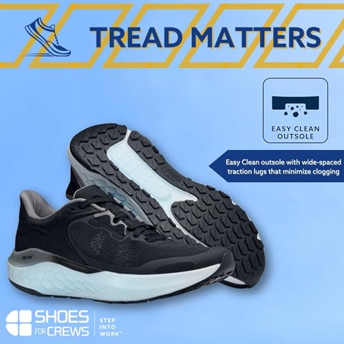 Shoes for Crews, Men's Pinnacle Runner, Non Slip Food Service Shoes, Slip Reistsant Work Shoes for Men + Size + Color2