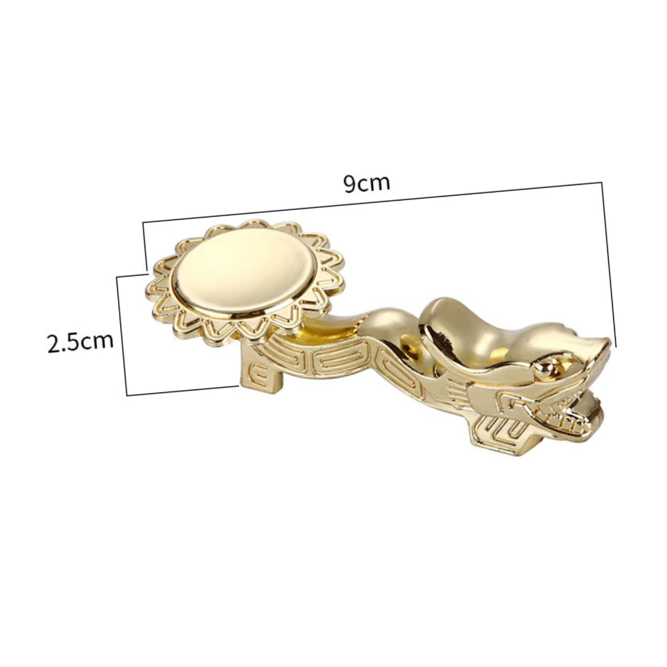 MRKU Repose-Baguettes, Porte-Baguettes, Support pour Baguettes de Restaurant, 3 pièces, Coussin, Support pour ustensiles de Cuisine, Motif Dragon, Support pour Fourchette