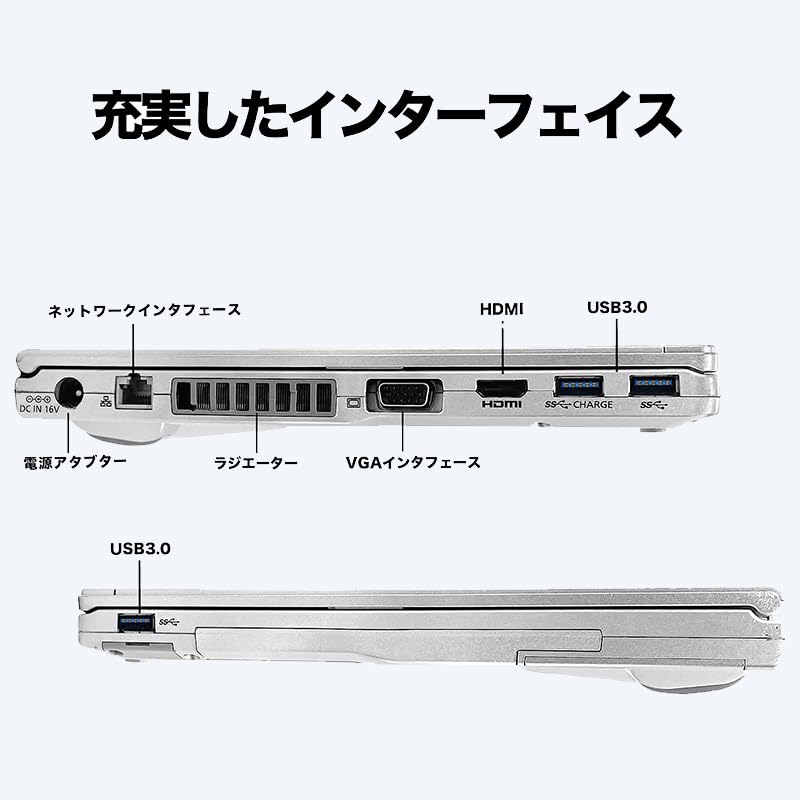 Amazon.co.jp: 【整備済み品】 パナソニック Let's note CF-LX3 ノート