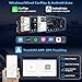 2025 Upgrade A6 PF, AI Android Double DIN Car Stereo, 4G+64G, 4G LTE, 7-inch Fully Laminated Touchscreen, Wireless CarPlay & Android Auto, MirrorLink, Dual Bluetooth, 36 B-EQ,SCVC,GPS Tracker