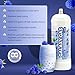 Galaxy Gas Blue Raspberry Flavor Whipped Cream Dispenser Cartridge Tank, Nitrous Oxide 0.6L 375 Gram Whip Cream Charger, Whipped Cream Cartridge, N2O Charger Tank, 3 Cylinder