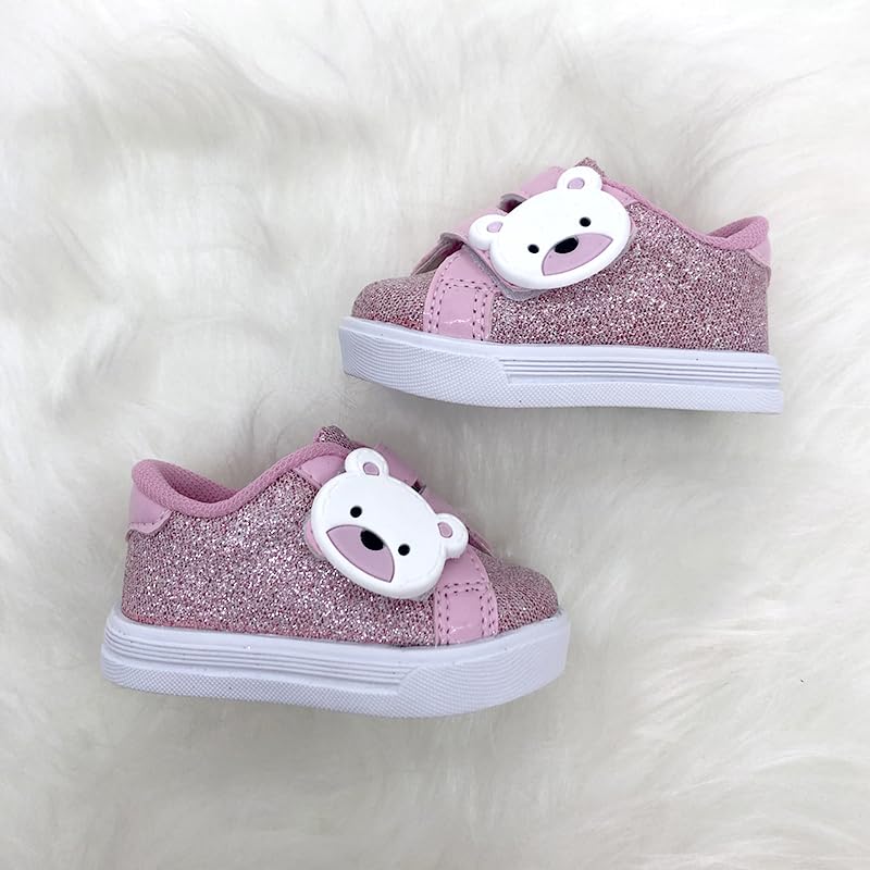 Tênis Sapatinho Infantil Menina Menino Urso Com Brilho Para Bebês em promoção! Veja a oferta e mais achadinhos de Sapatos Infantis 5 Hoje é o melhor dia para comprar Tênis Sapatinho Infantil Menina Menino Urso Com Brilho Para Bebês com aquele preço maroto! Promoção! Aproveite a oferta! 5