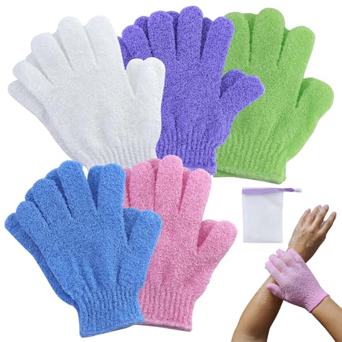 10 Stück Bonbonfarbe Peelinghandschuh, Peeling-Handschuhe Exfoliating Gloves für Körper und Gesicht Massage Handschuh Peeling Waschhandschuhe für Frauen Dusche Spa Massage 10 Stück Bonbonfarbe Peelinghandschuh, Peeling-Handschuhe Exfoliating Gloves für Körper und Gesicht Massage Handschuh Peeling Waschhandschuhe für Frauen Dusche Spa Massage