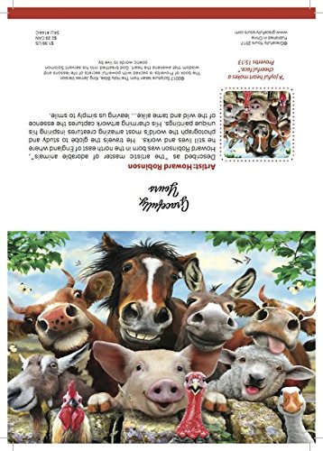 Gracefully Yours Animal Selfies Birthday Greeting Cards Featuring Howard Robinson, 12, 4 Designs/3 Each With Inspirational Message #TOP5