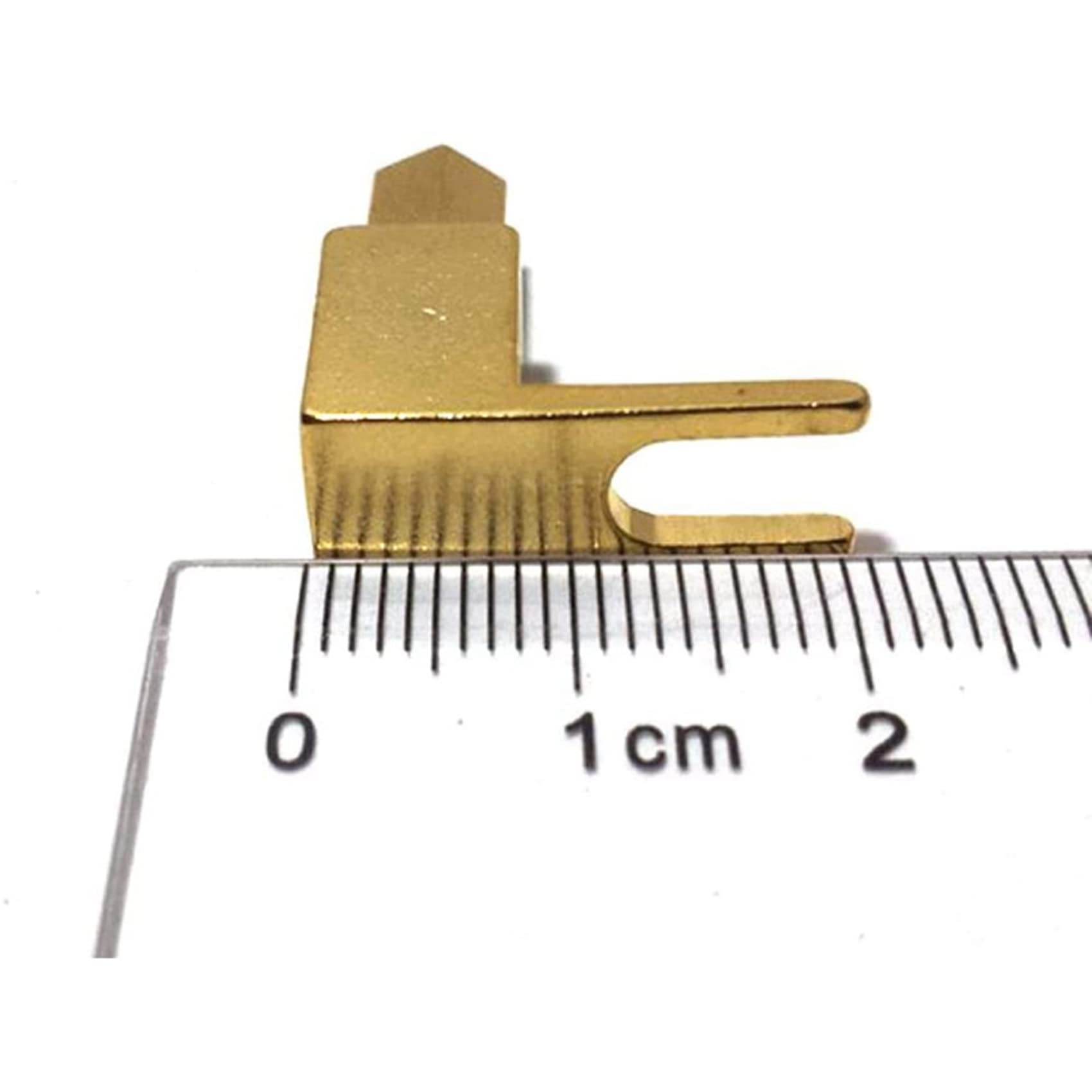 Fourche à Bêche à Angle Droit et Poteau de Reliure - Prise Banane 4 mm - Connecteur de Fourche à Bêche pour Haut-Parleur et Alimentation et Ampli (Paquet de 50)