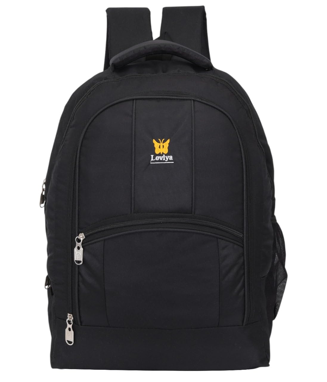 Classic Black Laptop Backpack | Water-Resistant Office, College & Travel Backpack for Men & Women | Lightweight Backpack with Multiple Compartments-image-43