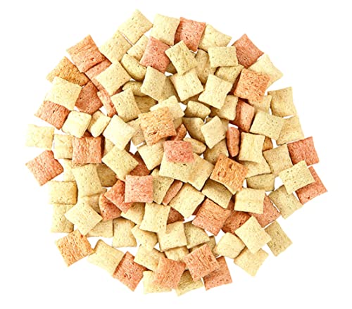 Dehner Nagersnack, Nagerfutter für Kaninchen / Nager, knusprige Gemüse-Ecken, 8 x 150 g (1.2 kg)