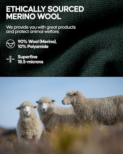 DANISH ENDURANCE Merino Wool Scarf, Premium Quality, Soft, Warm Neckwear, for Winter, for Men and Women - Image 6