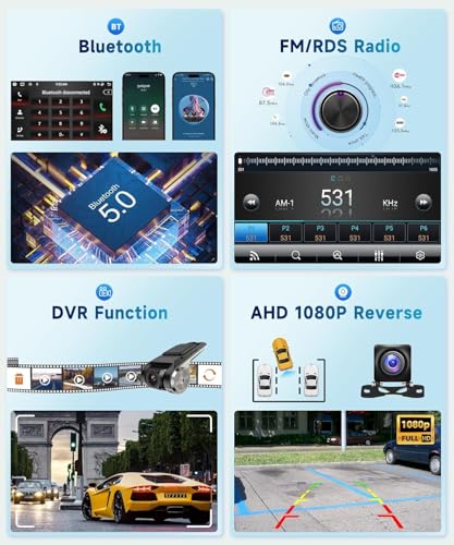 Image of 8 CORE 6G+128G Car Radio Stereo for Honda Pilot 2006 2007 2008