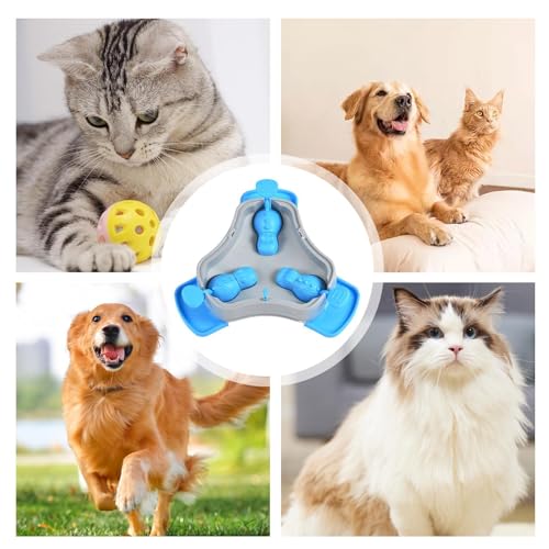 Jouet distributeur de nourriture chiens pour stimuler l'adresse