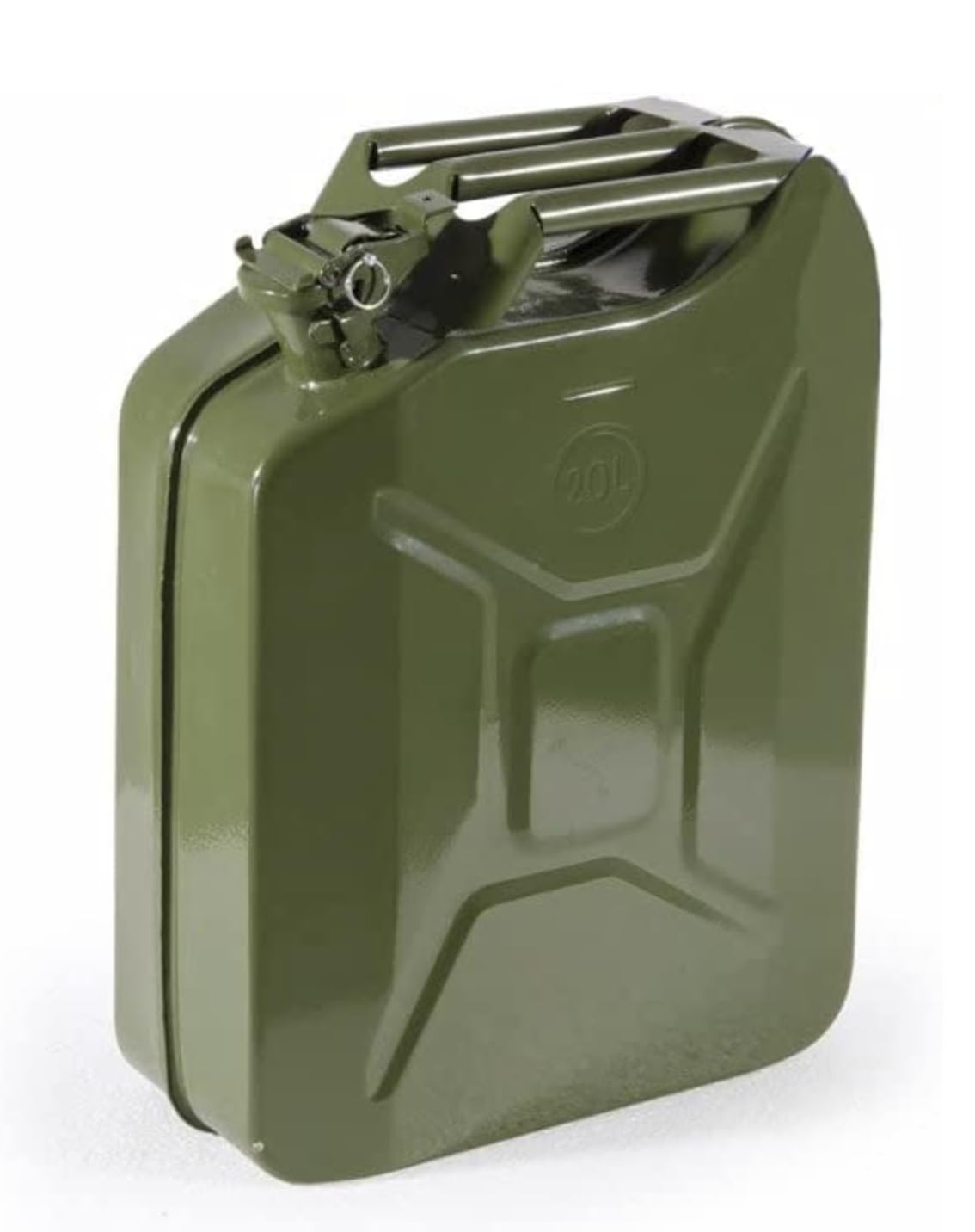 NG NICCOLAI TANICA METALLO VERDE MILITARE PER BENZINA (20 LITRI)