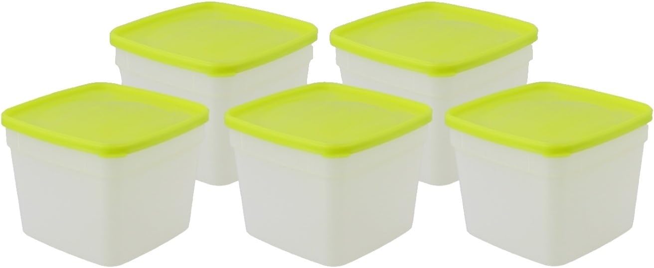 Stor Keeper Freezer Storage Containers 1 Pint 5-pack
