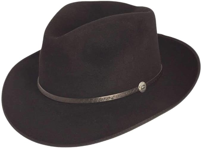 Stetson Roadster Fedora Hat Black Amazon.co.uk Fashion