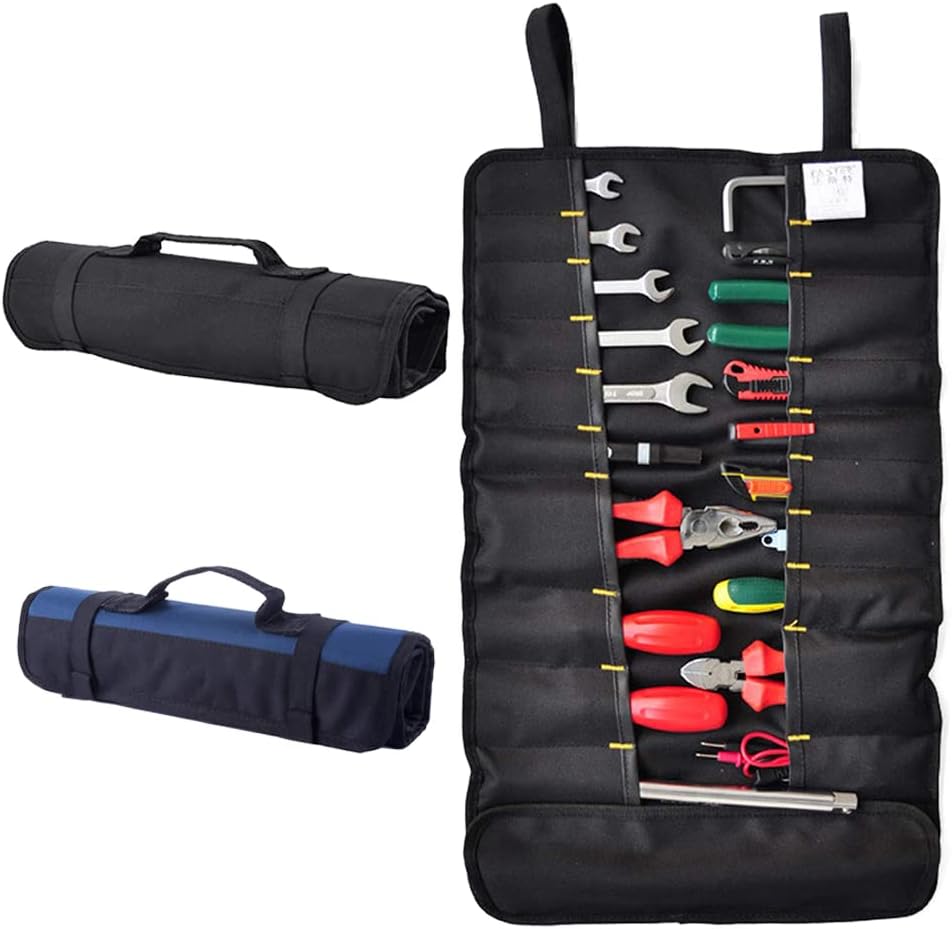 Tools 22 Pocket Tool Roll Organizer Wrench Organizer & Tool Pouch Wrench Roll Includes