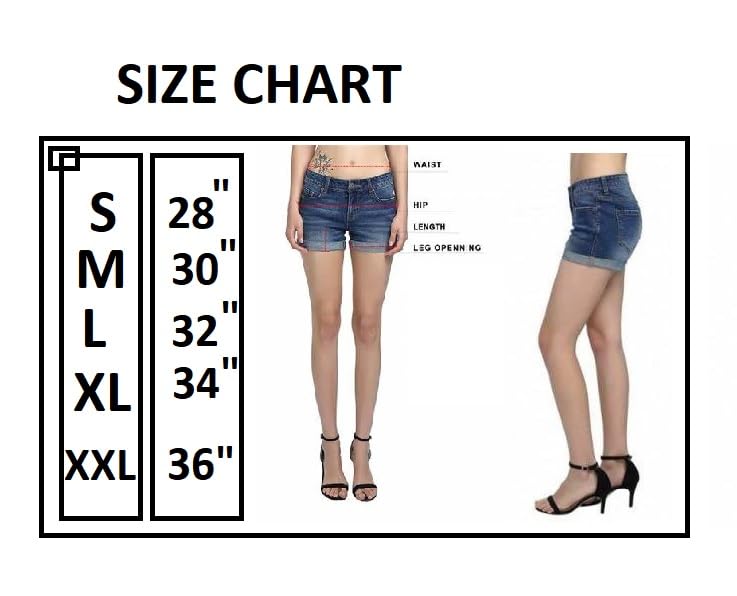 Image of Women Denim Shorts