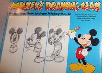 Paperback Mickey's Drawing Class: Featuring Mickey Book