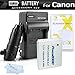 Replacement NB-6L Battery And Charger Kit For Canon PowerShot SX540 HS, SX530 HS, SX710 HS, SX610 HS, SX700 HS, SX600 HS, SX280 HS, SX260 HS, SX500 IS, SX520 HS, SX170 IS, S120, D30 Camera