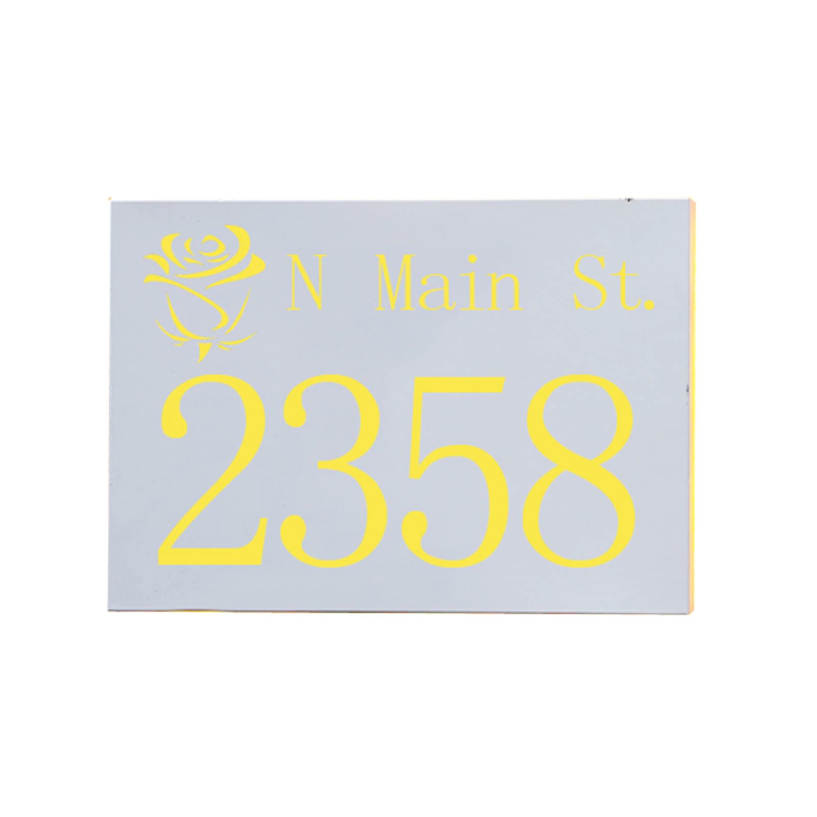 Numeri Porta Moderni Segnaletica Targa, Numeri Casa Acrilico 3D