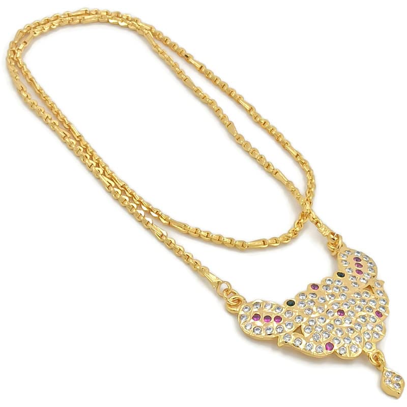 PRS GOLD COVERING -Womens copper impon dollar chain (panchaloha)five metal (B09TBBLNS1) Amazon Price History, Amazon Price Tracker