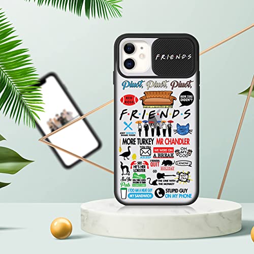 Joyleop FUNERMEI-1 Friends Case For Iphone 12 Pro Max 6.7",Trendy Cover Unique Design Fun Funny Hypebeast Cool Designer Aesthetic Fashion Stylish Pretty Cases thumb #6
