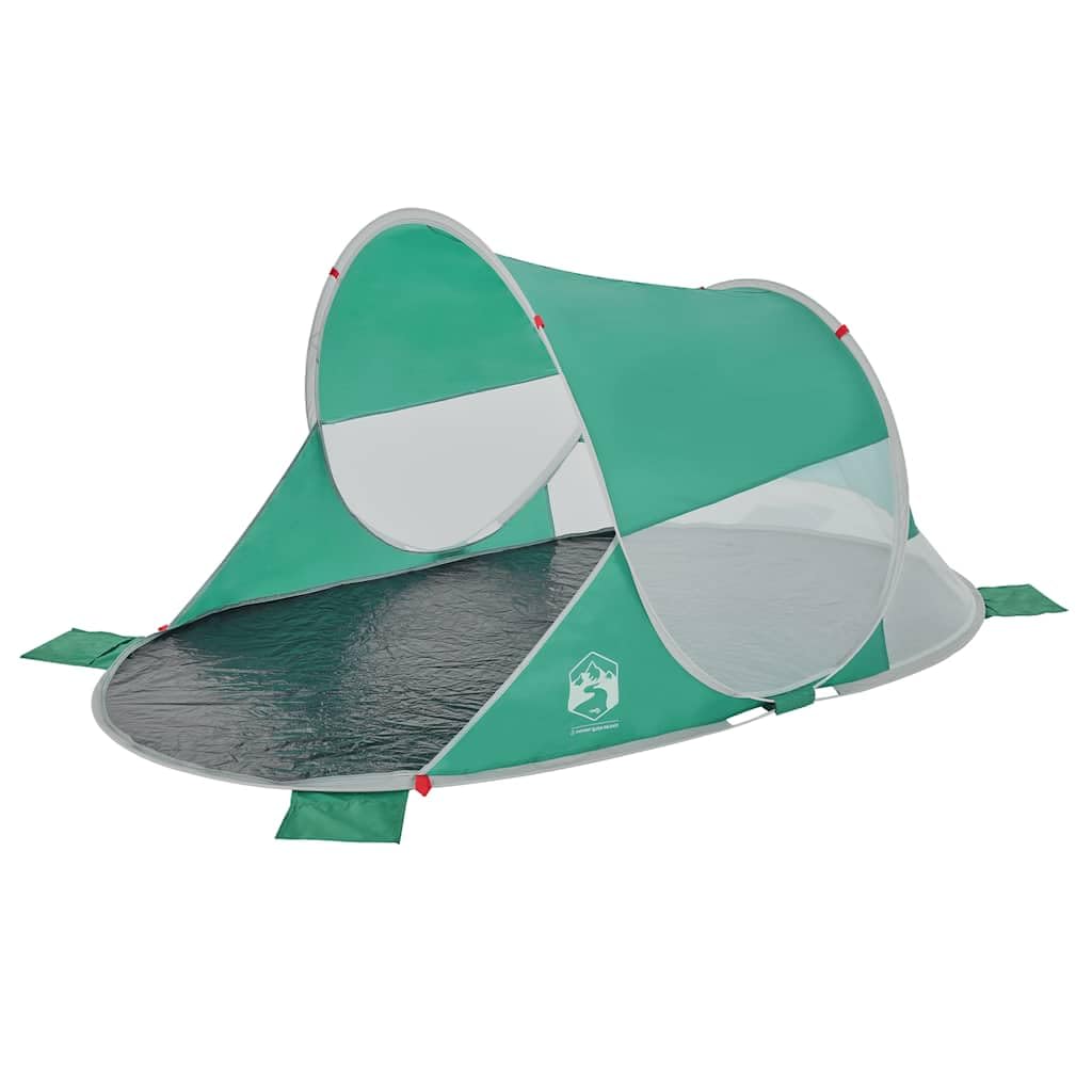 Tenda da spiaggia, pop-up blu azzurro, tenda parasole impermeabile per spiaggia e giardino, protezione UV +, tenda da campeggio leggera con borsa per il trasporto, xx cm