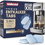 3-in-1 Entkalker für Kaffeevollautomaten & Kaffeemaschinen (55 Stück) - Entkalkungstabletten für Siemens EQ-Serie, Delonghi, Jura, Krups, Bosch, Miele, Melitta, Tassimo, WMF