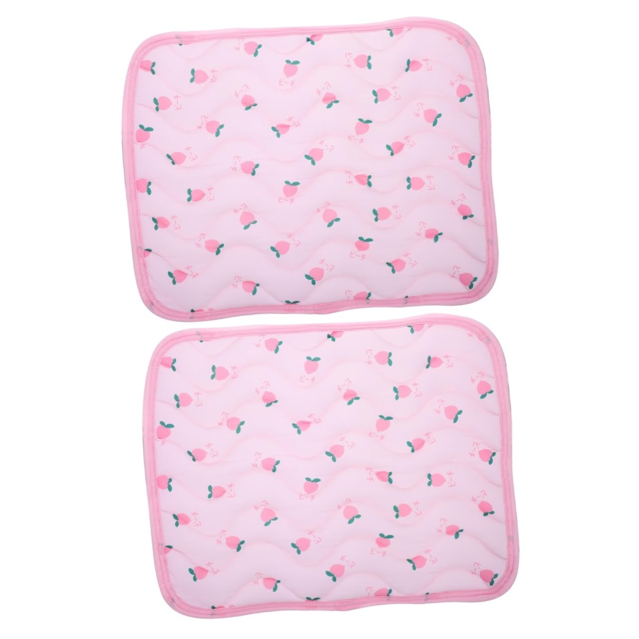 YARNOW 2 Pezzi Tappetino Rinfrescante Per Animali Domestici Cuccia Per Cani E Gatti Pieghevole Divano Per Animali Domestici Facile Da Usare Con Motivi Di Frutta