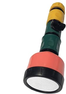 Armas de água de jardim, material ABS suave para irrigar água design de pulverizador reto com G3/4 conexão rápida para mulher para jardinagem doméstica para espaço verde público