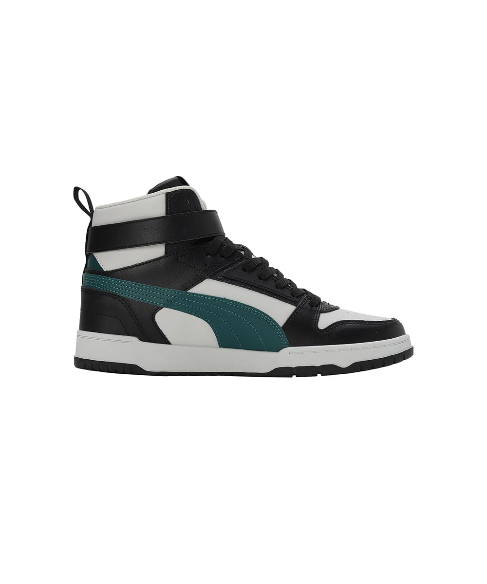 PUMA RBD Game Sneaker High Unisex 385839 10 Weiss-grün