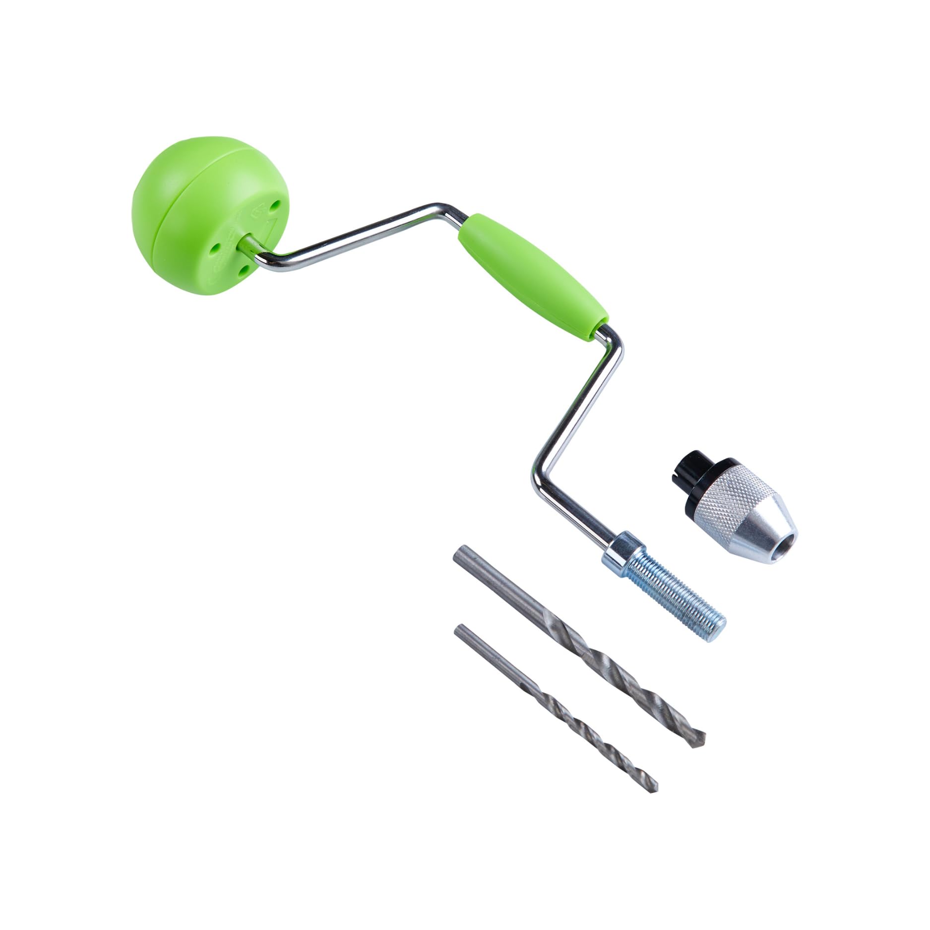 HABA Terra Kids Drill Winch - Children's Tool Wood Drill - Ergonomics for Small Children's Hands - For Children from 6 Years - Promotes Fine Motor Skills & Concentration - 1306912001