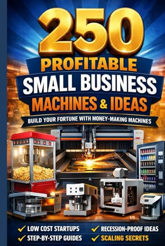 250 PROFITABLE SMALL BUSINESS MACHINES & IDEAS: A Practical Bluep...