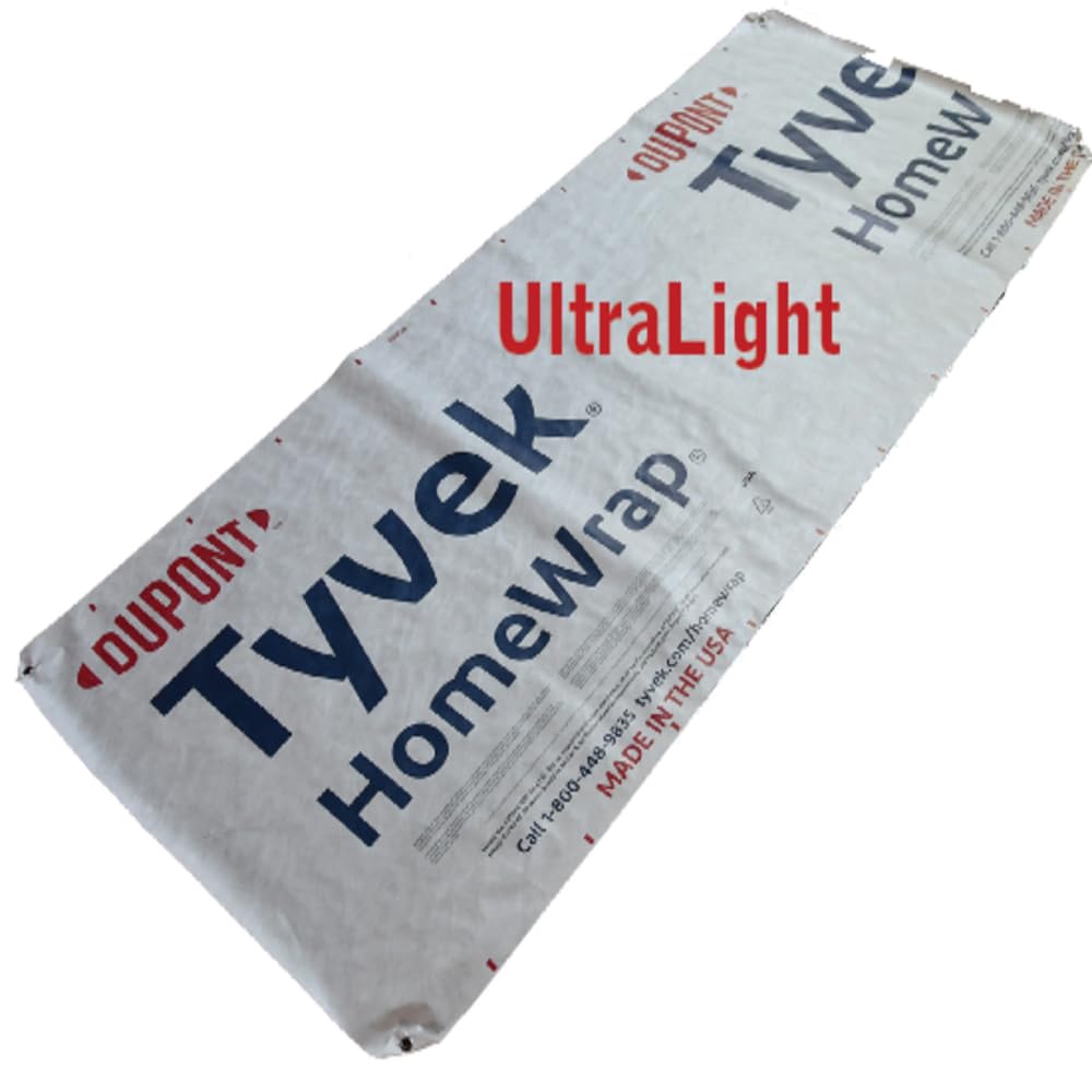 Ultralight Camping Tarp, Backpacking Tarp, Tyvek Sheet, Tyvek Tent Footprint 1 Person, Tyvek House Wrap, Tent Flooring, Tyvek Ground Cloth, Camping Tarp Under Tent, Multiple Sizes