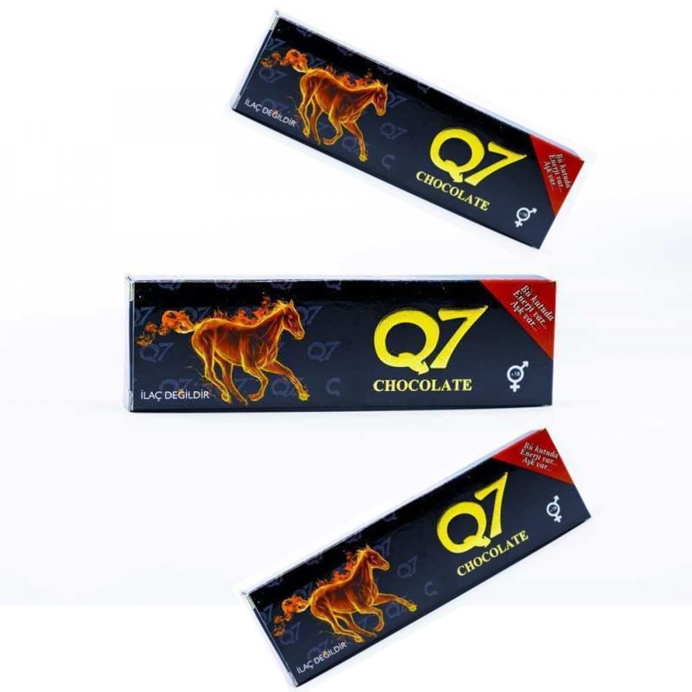 Chocolate Turkish Q7 With Ginseng And Royal Jelly 3pieces | Desertcart INDIA
