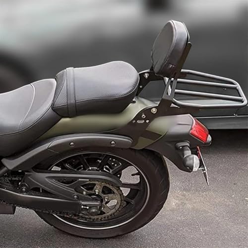 Sissy bar Kawasaki Vulcan 650 S dossier passager amovible avec porte-bagages moto