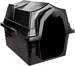Casinha De Cachorro N 4 Para Cachorro Pequeno e Médio Porte (PRETO)