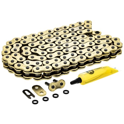 Image of NICHE Gold 520 X-Ring Chain 90 Links with Connecting Master Link