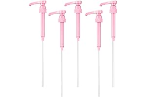 Pink Syrup Pump (5 pack)