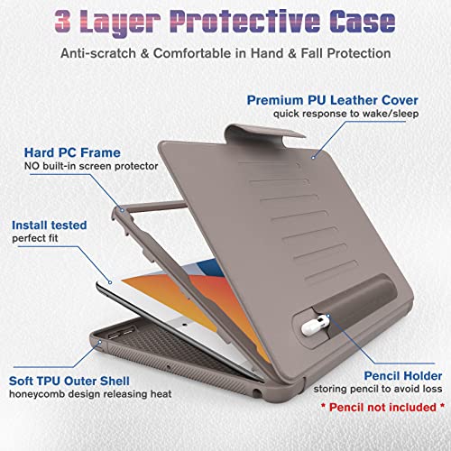 DAORANGE Case for iPad 9th / 8th / 7th Generation (iPad 10.2 Inch 2021/2020/2019) - Image 3