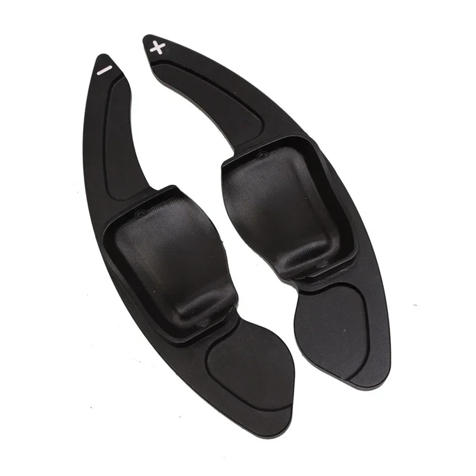 Plmnhss Black Car Steering Wheel Shift Paddle Blade For Vw For Seat For Skoda Steering Wheel Paddle Extension Shift Cover