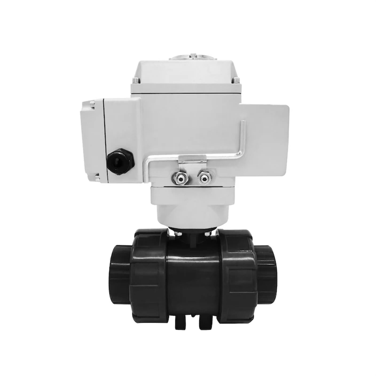 KKCZOFMJ DN50 Pneumatic UPVC Ball Valve Double Union Pneumatic Valve industrial Valve Automatic Valve For Water/Gas(24VDC)