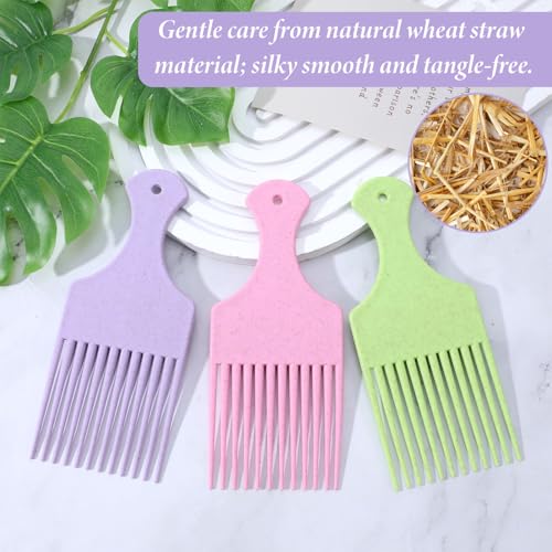 Peines Hair Pick para mujer, pack de 3 colores miniatura 4