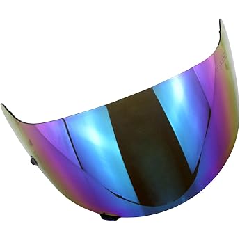 Motorcycle Helmet Visor for HJC HJ-09 CL-15 CL-17 CL-16 CL-SP AC-12 FS-10 CS-R1 IS-16 CS-R2 Helmet Visor - UV Rays Protection Removable Pads Great Air Circulation PC Lens