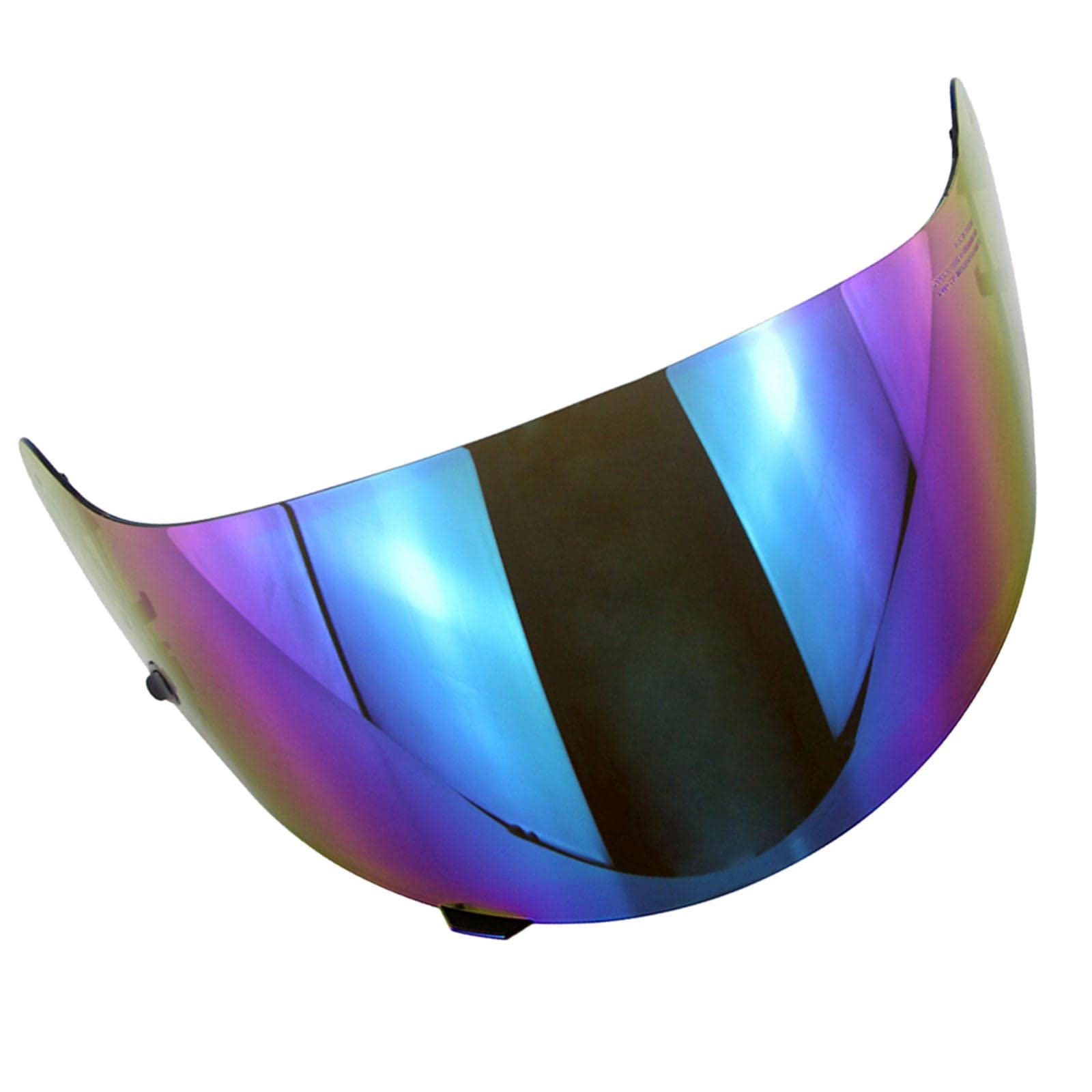 Visor para casco de motocicleta para HJC HJ-09 CL-15 CL-17 CL-16 CL-SP AC-12 FS-10 CS-R1 IS-16 CS-R2 - Protección contra rayos UV, almohadillas extraíbles, excelente circulación de aire, lente