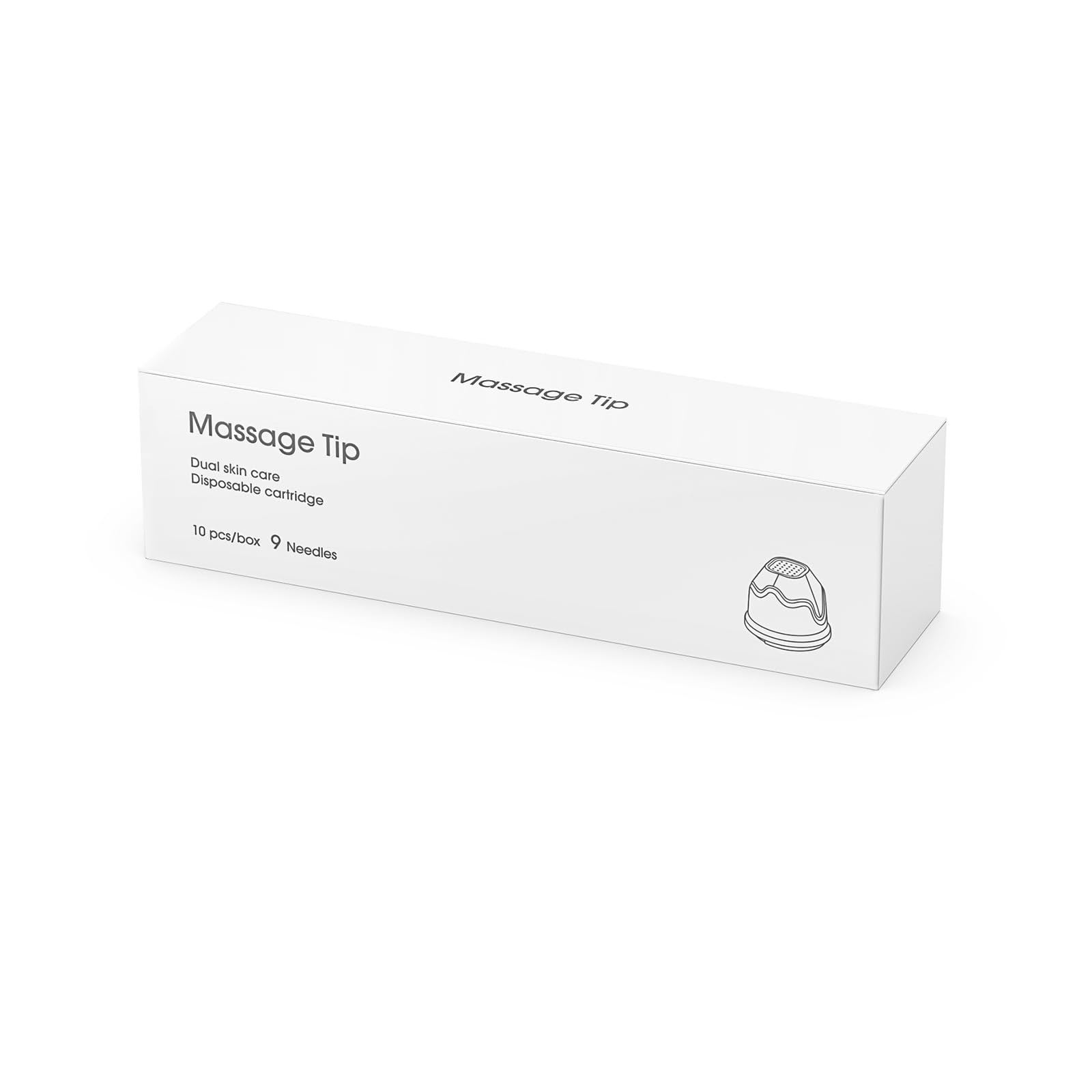 10 Stück Q1S/Q2 Cartridges 9 Pins für die Behandlung von kleinen, lokalen Hautproblemen wie Aknenarben - Authentische Ersatzkartuschen fit Q1S/Q2 (10 Stück, 9 Pins)
