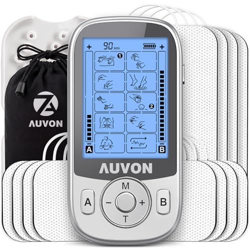 AUVON 3-in-1 Rechargeable TENS