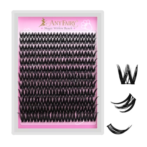 Lash Clusters 8-18mm Wispy Eyelash Clusters 144pcs Cluster Lashes DIY Individual Lashes Clusters with Soft Thin Band for Self Use,Beginner-Friendly(sylph-772)