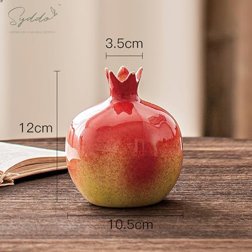 Vase de table grenade pour fleurs et décoration de table
